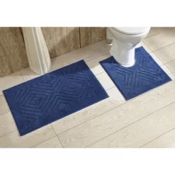 Trier Collection Ultra Soft Cotton & Polyester Bath Rug - Better Trends -Northlight Store GUEST 88868a86 fcc7 4018 8fe7 6f47e78566b2