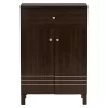 Felda Modern Shoe Cabinet With 2 Doors And Drawer - Dark Brown - Baxton Studio 1 Felda Modern Shoe Cabinet With 2 Doors And Drawer - Dark Brown - Baxton Studio -Northlight Store GUEST 89243f00 d281 4dc0 809c b67566af41c9