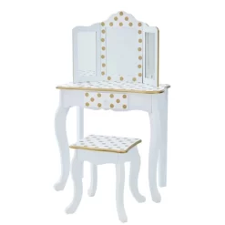 Fashion Polka Dot Gisele Play Vanity Set - Teamson Kids -Northlight Store GUEST 89455434 746e 4631 92f4 bd7421a79871