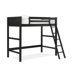 Twin Houston Kids' Wooden Loft Bed With Ladder - Room & Joy -Northlight Store GUEST 89f5ee00 2d95 4929 a59f 7ff5947511e2