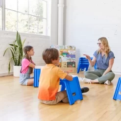 ECR4Kids Linking Stools, Children's Stackable Seat, Portable Floor Table, 4-Piece 19 ECR4Kids Linking Stools, Children's Stackable Seat, Portable Floor Table, 4-Piece -Northlight Store GUEST 8aabccf7 2769 442b 86c9 abc113009da2