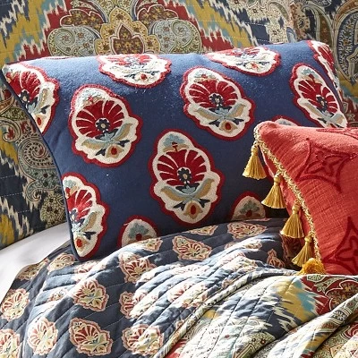 Moreno Medallion Decorative Pillow - Levtex Home 3 Moreno Medallion Decorative Pillow - Levtex Home