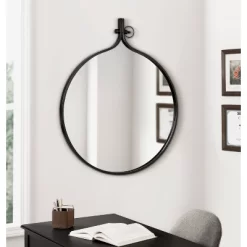 30" X 37" Yitro Metal Framed Wall Mirror Black - Kate & Laurel All Things Decor 11 30" X 37" Yitro Metal Framed Wall Mirror Black - Kate & Laurel All Things Decor -Northlight Store GUEST 8c60f9cb f317 474f b594 86450b231e63
