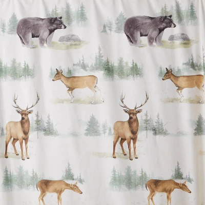 Home On The Range Fabric Shower Curtain - SKL Home 5 Home On The Range Fabric Shower Curtain - SKL Home - Image 3