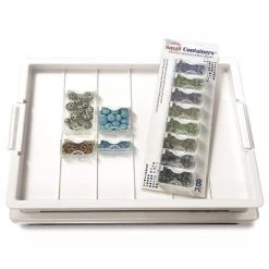 Elizabeth Ward Bead Storage Solutions Plastic Organizer Tray With Clear Snap Shut Lid For Sorting Craft Supplies, Fasteners, Crystals (2 Pack) 7 Elizabeth Ward Bead Storage Solutions Plastic Organizer Tray With Clear Snap Shut Lid For Sorting Craft Supplies, Fasteners, Crystals (2 Pack) -Northlight Store GUEST 8de67df4 1942 4637 9b02 4770b767cfac