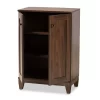 2 Door Nissa Wood Shoe Storage Cabinet Walnut Brown - Baxton Studio -Northlight Store GUEST 8f14f579 e75b 4b06 bf3f ea979dd48ba2