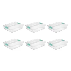 Sterilite Large Clear Plastic Stackable Storage Container Bin Box Tote With Clear Latching Lid Organizing Solution For Home & Classroom 18 Sterilite Large Clear Plastic Stackable Storage Container Bin Box Tote With Clear Latching Lid Organizing Solution For Home & Classroom -Northlight Store GUEST 8f9df33c 644f 4658 a001 4e120209209d
