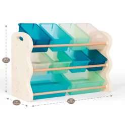 Totes Tidy Storage Bin Organizer Soft Sky - B. Spaces -Northlight Store GUEST 8ff1e481 dbc5 45b5 b6d2 b81b894c37a8