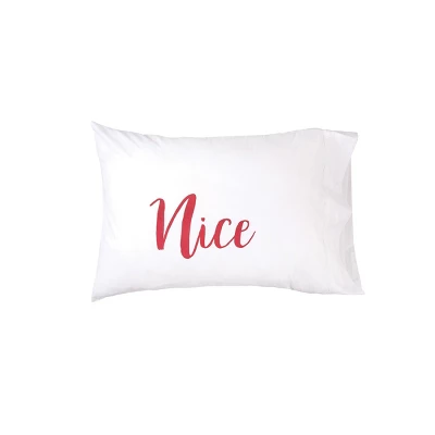 C&F Home 20" X 30" Naughty And Nice Christmas Holiday Pillowcase Set 5 C&F Home 20" X 30" Naughty And Nice Christmas Holiday Pillowcase Set - Image 3