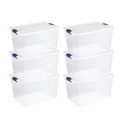 Sterilite 64 Quart Clear Multipurpose Plastic Storage Tote, 6 Pack, And 66 Quart Clear Multipurpose Plastic Storage Tote, 6 Pack For Home Organization 10 Sterilite 64 Quart Clear Multipurpose Plastic Storage Tote, 6 Pack, And 66 Quart Clear Multipurpose Plastic Storage Tote, 6 Pack For Home Organization -Northlight Store GUEST 913acf7e f7dc 405a 9703 afd90df68b06