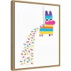 16" X 20" Pinata Poop By Michael Buxton Framed Canvas Wall Art - Amanti Art -Northlight Store GUEST 91aeffd4 ddc3 46e7 be6b f36c4a9a882b