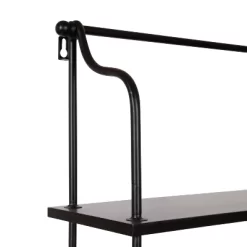 21" X 32" Walters Wood/Metal 3 Tier Shelving Black - Kate & Laurel All Things Decor -Northlight Store GUEST 91d1ce61 8655 4f01 b8f0 a973b5477529