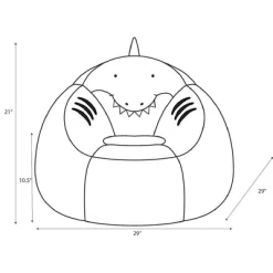 Shark Kids' Bean Bag Chair - Pillowfort™ -Northlight Store GUEST 9206efb8 2779 412a ab14 c441158e542e