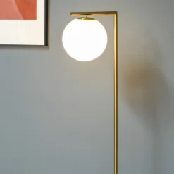 HOMCOM Metal Floor Lamp, Standing Light With 350° Adjustable Lampshade For Living Room, Bedroom, Office -Northlight Store GUEST 92b207e2 2bae 4524 a6e3 0e8e94732a1c
