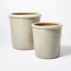 Small Ceramic Reactive Glaze Planter - Threshold™ Designed With Studio McGee 7 Small Ceramic Reactive Glaze Planter - Threshold™ Designed With Studio McGee -Northlight Store GUEST 92e04b68 4640 4a09 a6ca b4e62a3d6b03