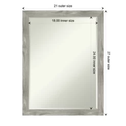 Amanti Art Dove Greywash Square Petite Bevel Bathroom Wall Mirror 26.5 X 20.5 In. 10 Amanti Art Dove Greywash Square Petite Bevel Bathroom Wall Mirror 26.5 X 20.5 In. -Northlight Store GUEST 93b12106 962f 4ee0 bdf4 da13e48b44de
