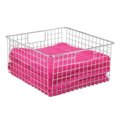 MDesign Bath Metal Storage Organizer Basket - 4 Pack -Northlight Store GUEST 93ffe19e 8515 4ae5 b3be 6e706c5e0bbf