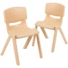 Flash Furniture 2 Pack Plastic Stackable School Chair With 13.25" Seat Height -Northlight Store GUEST 95266d10 0599 40b4 8a48 9a0dda9568e0