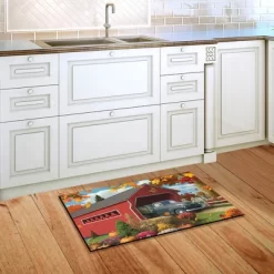 Harvest Bridge Autumn Doormat Pickup Truck Indoor Outdoor 30" X 18" Briarwood Lane 7 Harvest Bridge Autumn Doormat Pickup Truck Indoor Outdoor 30" X 18" Briarwood Lane -Northlight Store GUEST 959e5ea2 250b 4920 a98b e5266b7dd296