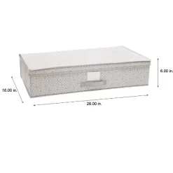 Simplify Underbed Storage Box Gray Boho Print -Northlight Store GUEST 95ba8fd1 d21c 4d16 85da 4845e7eb71ce