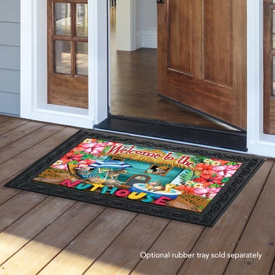 Summer Nuthouse Humor Doormat Humor Indoor Outdoor 30" X 18" Briarwood Lane 4 Summer Nuthouse Humor Doormat Humor Indoor Outdoor 30" X 18" Briarwood Lane - Image 2