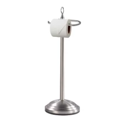 Freestanding Toilet Tissue Holder Brushed Nickel - Nu Steel -Northlight Store GUEST 964317b3 6790 44e3 b517 9f5f856f0ca6