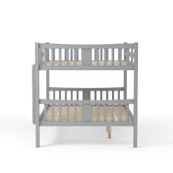 HOMES: Inside + Out Twin Over Twin Kids' Clare Bunk Bed Gray - IoHOMES -Northlight Store GUEST 9685aeba d88c 450c b96a d2b5da2da004
