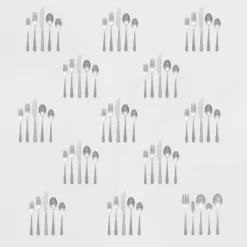 65pc Harrington Flatware Set Silver - Threshold™ 7 65pc Harrington Flatware Set Silver - Threshold™ -Northlight Store GUEST 97c8579f 20f1 4e7e 9162 c0e3ee2610e0