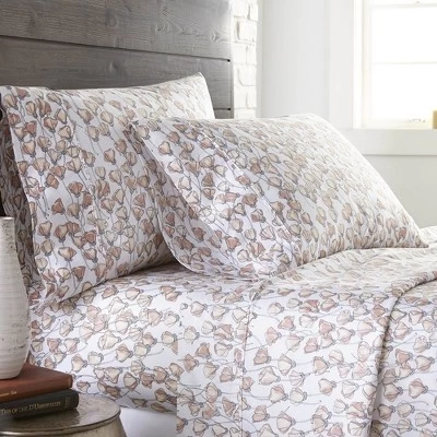 Southshore Fine Living Flora Collection Set Of 2 Pillowcases, 300 Thread-Count Cotton Sateen 3 Southshore Fine Living Flora Collection Set Of 2 Pillowcases, 300 Thread-Count Cotton Sateen