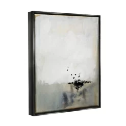 Stupell Industries Neutral Beige Abstract Painting Black Ink Splatter -Northlight Store GUEST 99c6b597 106f 419e b190 fd163b9264f4