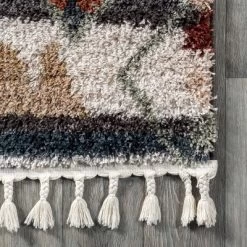 NuLOOM Southwestern Rosemarie Moroccan Tassel Shag Area Rug -Northlight Store GUEST 99d36958 f05c 477e ac11 6af95e913fc7