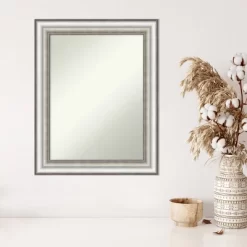 23" X 29" Non-Beveled Salon Silver Wall Mirror - Amanti Art -Northlight Store GUEST 9a5ac101 2228 402f 9043 1986dddad45f