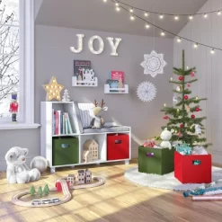 2pk Kids' 10" Floating Wall Mount Bookshelf Set White - RiverRidge Home -Northlight Store GUEST 9a5e76cb adf2 4ef3 8ca2 09ade6d6893d