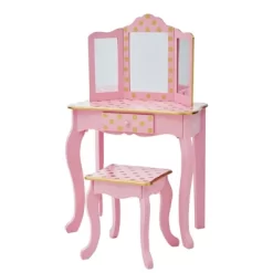 Fashion Polka Dot Gisele Play Vanity Set - Teamson Kids -Northlight Store GUEST 9d7b100b 62f6 4f22 8063 8864f7d688bb