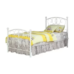 HOMES: Inside + Out Twin Allen Kids' Metal Bed - IoHOMES -Northlight Store GUEST 9d8940eb 680d 4969 83ba 7de6f311f8fe