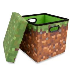 Ukonic Minecraft 13-Inch Fabric Storage Bin Cube Organizers With Lids | Set Of 4 9 Ukonic Minecraft 13-Inch Fabric Storage Bin Cube Organizers With Lids | Set Of 4 -Northlight Store GUEST 9dc2503c 597f 4246 9823 302ad18d2fc2