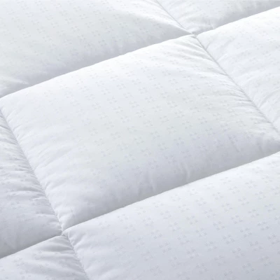 Peace Nest All Season White Down Alternative Duvet Comforter Insert With Jacquard Cover 4 Peace Nest All Season White Down Alternative Duvet Comforter Insert With Jacquard Cover - Image 2