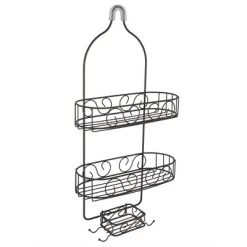 Home Basics Scroll Shower Caddy