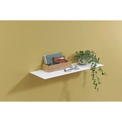 24" Dolle Katana Floating Metal Shelf White -Northlight Store GUEST 9f75a2ff 0b93 434b a07a df8df151a061
