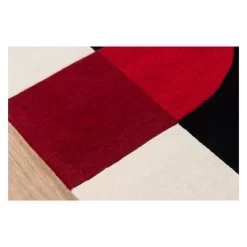 3'6"x5'6" Geometric Tufted Accent Rug Black - Momeni -Northlight Store GUEST 9f8b0291 008b 43ad 92c0 3c22ac465e88