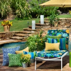 Outdoor/Indoor Herringbone Over-Sized Rectangular Throw Pillow Set Of 2 - Pillow Perfect -Northlight Store GUEST 9f8b64b1 8e57 4490 befb affed08ee112