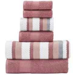 Modern Threads Pax 6 Piece Jacquard 100% Cotton Bath Towel Set. -Northlight Store GUEST a0d03acc 5613 4acb b772 9e26da333bd7