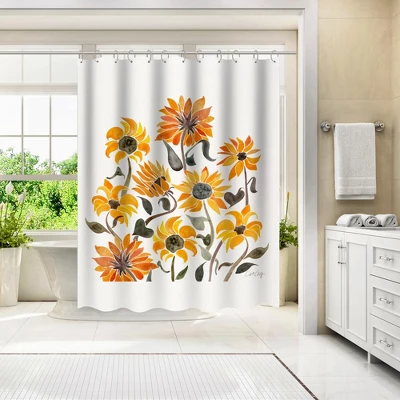 Americanflat 71" X 74" Shower Curtain Style 4 By Cat Coquillette - Available In Variety Of Styles 3 Americanflat 71" X 74" Shower Curtain Style 4 By Cat Coquillette - Available In Variety Of Styles