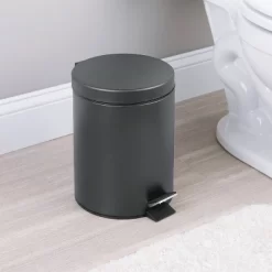 Step Can Wastebasket Matte Gray - IDESIGN -Northlight Store GUEST a1a70d5d eaf4 402d 8223 0c7d583ba505