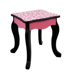 Fashion Leopard Prints Gisele Play Wooden Vanity Set Pink / Black - Teamson Kids 16 Fashion Leopard Prints Gisele Play Wooden Vanity Set Pink / Black - Teamson Kids -Northlight Store GUEST a1cefbb7 8f37 4dc1 b381 58c241900054