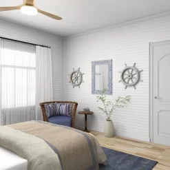 Wood Sail Boat Ship Wheel Wall Decor With Distressing Blue - Olivia & May 32 Wood Sail Boat Ship Wheel Wall Decor With Distressing Blue - Olivia & May -Northlight Store GUEST a1d2ece1 af68 4475 9d28 2787d7f4c8a8