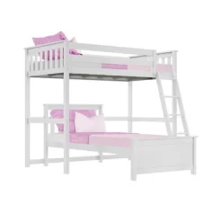 Max & Lily L-Shaped Twin Over Twin Bunk Bed -Northlight Store GUEST a1eb3c46 d145 449e 8c92 26d722f855c3