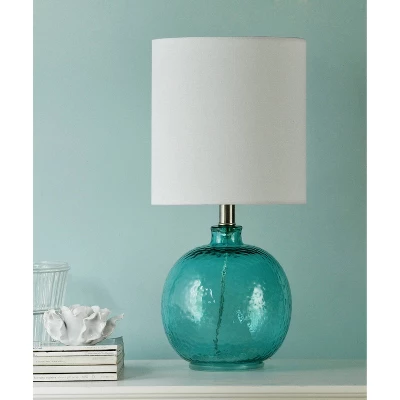 Glass Table Lamp Blue - StyleCraft 8 Glass Table Lamp Blue - StyleCraft - Image 6