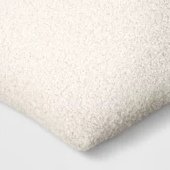 Oversized Teddy Boucle Toss Square Throw Pillow - Threshold™ -Northlight Store GUEST a26ab696 c541 4a31 bda7 7e21e84b5160