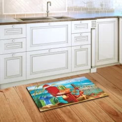 Briarwood Lane Day In The Sun Summer Doormat Flip Flops Beach Nautical Indoor Outdoor 30" X 18" -Northlight Store GUEST a2caeb03 2c5e 4bcf 93b3 83817bdcea5c